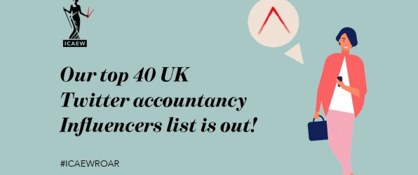 #ICAEWROAR Top Online UK Influencers: Accountancy 2019